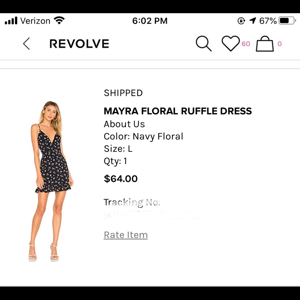 Mayra Floral Ruffle Dress - Picture 2 of 4